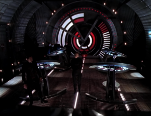 The Peacekeepers, one of the major forces in Farscape, are heavily Nazi-influenced.