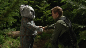 The joke appearance in "200" just fully embraced the Ewok vibe.